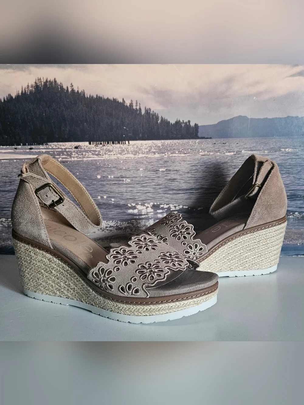 NWOT Nicole Sandal Wedges